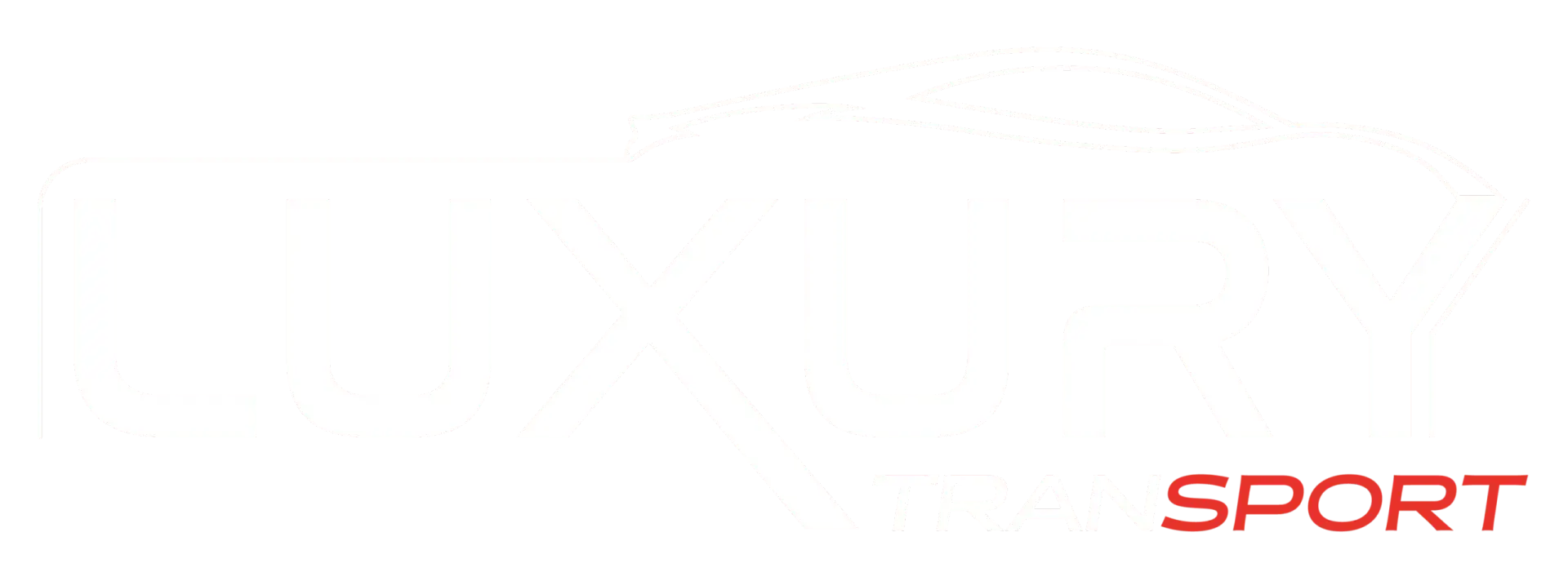 Logo luxury transport blanc